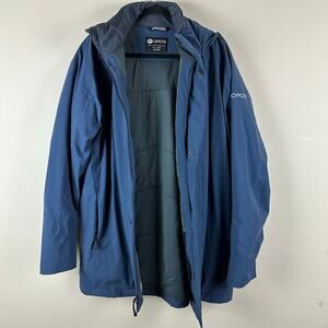 OROS Solarcore Insulated Jacket Men XL/TG Blue Longline Ski Snowboarding Outdoor